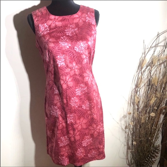 Eddie Bauer Dresses & Skirts - Eddie Bauer Coral Floral Mini Dress